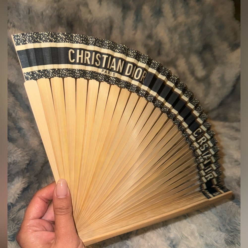 CHRISTIAN DIOR hand fan